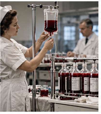Blood typing, storage and transfusion practice